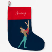 Petite Chaussette De Noël Ballet (Devant)