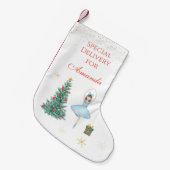 Petite Chaussette De Noël Balletomane (Devant (Accrochage))