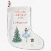 Petite Chaussette De Noël Balletomane (Devant)