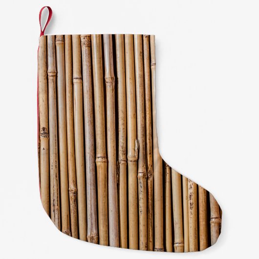 Petite Chaussette De Noël Bamboo barrier screen fence (Devant)