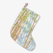 Petite Chaussette De Noël Bambou 3 (Devant (Accrochage))