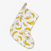 Petite Chaussette De Noël Banana Pattern 4 (Devant (Accrochage))