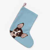 Petite Chaussette De Noël Bande dessinée de chiwawa (Devant (Accrochage))