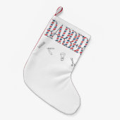 Petite Chaussette De Noël Barre (Devant (Accrochage))