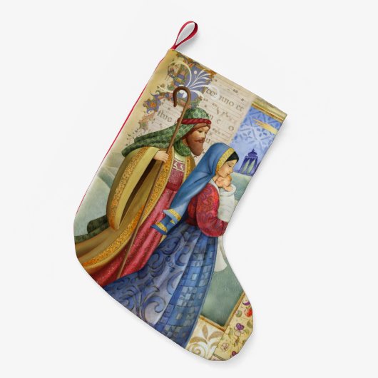 Petite Chaussette De Noël Bas chrétien de Noël (Devant (Accrochage))