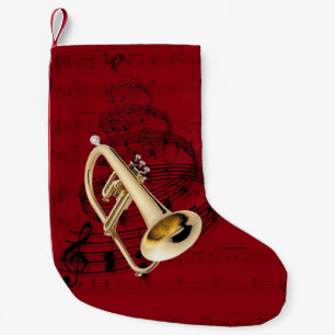 Petite Chaussette De Noël Bas de musique de bugle