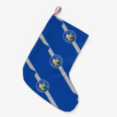 Petite Chaussette De Noël Bas de Noël avec Drapeau de Las Vegas (Devant (Accrochage))
