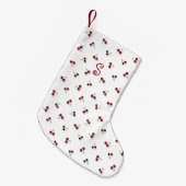 Petite Chaussette De Noël Bas de Noël Cerises (Devant (Accrochage))
