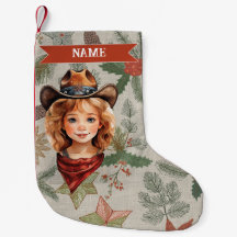 Bas de Noël Cowboy