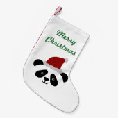 Petite Chaussette De Noël Bas de Noël de panda (Devant (Accrochage))