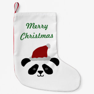 Petite Chaussette De Noël Bas de Noël de panda