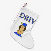 Petite Chaussette De Noël Bas de Noël Dilly (Devant (Accrochage))