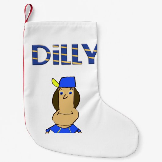 Petite Chaussette De Noël Bas de Noël Dilly (Devant)