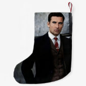 Petite Chaussette De Noël Bas de Noël d'un gentleman chic (Dos)
