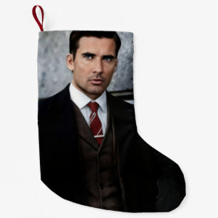 Petite Chaussette De Noël Bas de Noël d'un gentleman chic