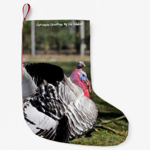 Petite Chaussette De Noël Bas de Noël Mon Vieux Dindon