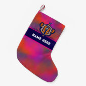 Petite Chaussette De Noël Bas de Noël personnalisable (Devant (Accrochage))