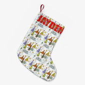 Petite Chaussette De Noël Bas de vacances de Noël de Jayden (Devant (Accrochage))
