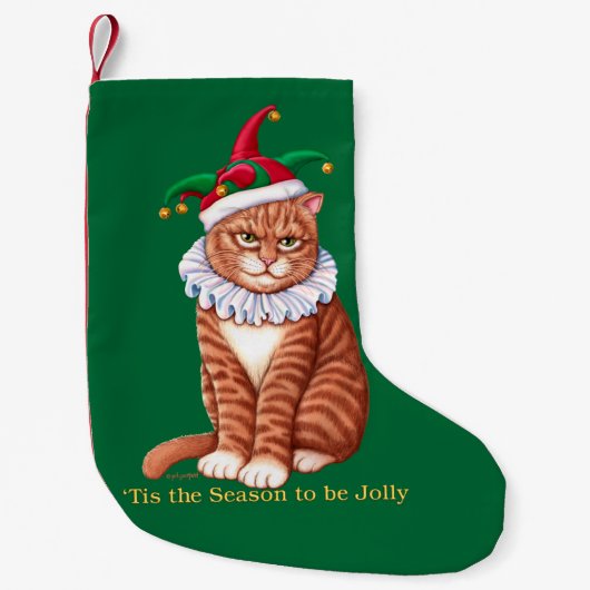 Petite Chaussette De Noël Bas gai (Devant)