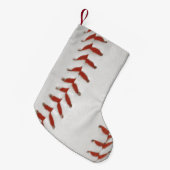 Petite Chaussette De Noël Base-ball Print Pattern (Devant (Accrochage))