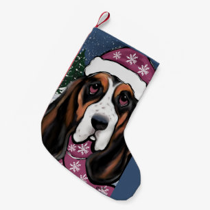 PETITE CHAUSSETTE DE NOËL BASSET HOOK