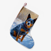 Petite Chaussette De Noël Bateau Australien Laisser neiger Noël (Devant (Accrochage))