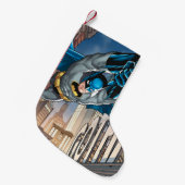 Petite Chaussette De Noël Batman Swings from Rope (Devant (Accrochage))