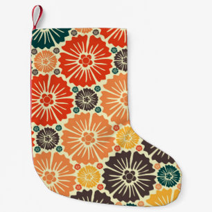 Petite Chaussette De Noël Beau Art nouveau rétro