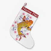 Petite Chaussette De Noël Beau Koi (Devant (Accrochage))