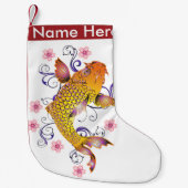 Petite Chaussette De Noël Beau Koi (Devant)