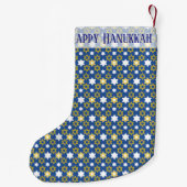 Petite Chaussette De Noël Beauté Hanoukka décorative (Dos)