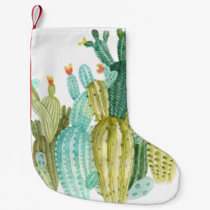 Petite Chaussette De Noël Beaux cactus vintages, succulents, cactus bloomi