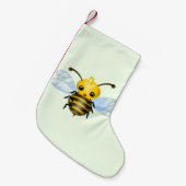 Petite Chaussette De Noël Bébé reine d'abeille (Devant (Accrochage))