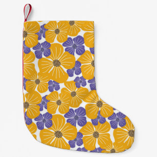 Petite Chaussette De Noël Belle décoration de style moderne abstrait floral