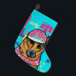 Petite Chaussette De Noël Berger allemand<br><div class="desc">Ce produit d'art berger allemand ferait le cadeau parfait pour la famille,  les amis,  les êtres chers ou votre animal de compagnie spécial. Visitez souvent,  car plus de Pet Art sont en route.</div>