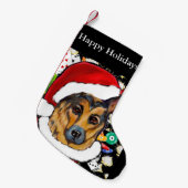 PETITE CHAUSSETTE DE NOËL BERGER ALLEMAND (Devant (Accrochage))