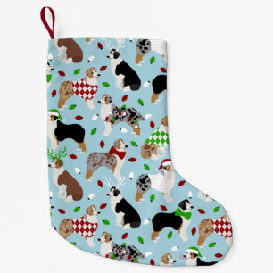 Petite Chaussette De Noël Berger australien de Noël