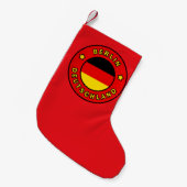 Petite Chaussette De Noël Berlin Deutschland (Devant (Accrochage))