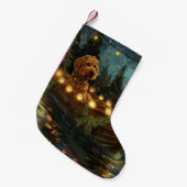 Petite Chaussette De Noël Bernedoodle Noël Festival Voyage (Devant (Accrochage))
