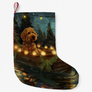 Petite Chaussette De Noël Bernedoodle Noël Festival Voyage