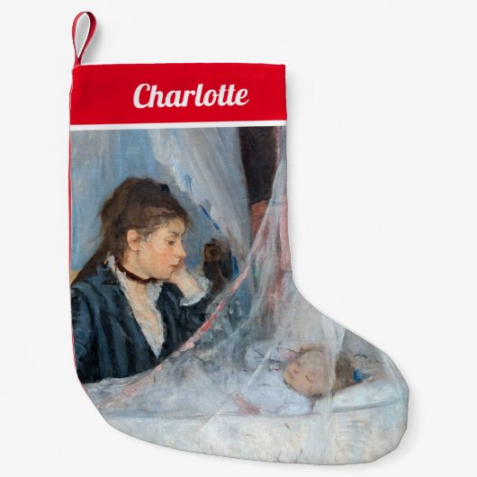 Petite Chaussette De Noël Berthe Morisot - Le berceau (Devant)