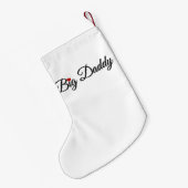 Petite Chaussette De Noël Big Daddy (Dos (Accrochage))