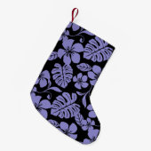 PETITE CHAUSSETTE DE NOËL BIKINI ROSE (NOIR//LAVENDER) (Devant (Accrochage))