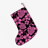 PETITE CHAUSSETTE DE NOËL BIKINI ROSE (NOIR/ROSE) (Dos (Accrochage))
