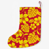 PETITE CHAUSSETTE DE NOËL BIKINI ROSE (ROUGE/OR) (Dos)