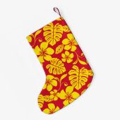 PETITE CHAUSSETTE DE NOËL BIKINI ROSE (ROUGE/OR) (Dos (Accrochage))