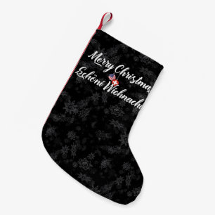 Petite Chaussette De Noël Bilingue Swiss American Holiday Stocking