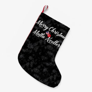 Petite Chaussette De Noël Bilingue Turc-Américain - Stocking