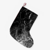 Petite Chaussette De Noël Black texture background stone (Devant (Accrochage))
