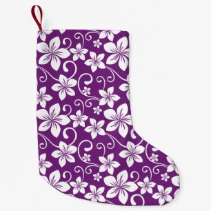 PETITE CHAUSSETTE DE NOËL BLEU HAWAII (PLUM)